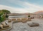 Luxurious seafront villa in Tivat with yacht dock and pool