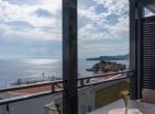 Stunning sea-view 67 m2 apartment on Sveti Stefan steps from beach