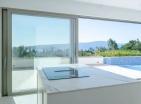 Exclusive new 154 m2 townhouse in Tivat with sea views and pool