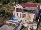 Exclusive stone 210 m2 villa in Zagora, Kotor with stunning sea views