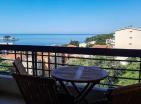 Stunning sea-view 55 m2 apartment in Petrovac, fully furnished