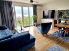 Panoramic sea view furnished 64 m2 apartment with 2 bedrooms in Baošići