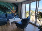 Panoramic sea view furnished 64 m2 apartment with 2 bedrooms in Baošići