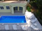 Exclusive beachfront villa in Kostanjica with 4 aparts: mini hotel with a beach