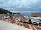 Breathtaking 70 m2 seaview penthouse apartment in Miločer with garage