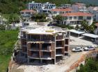 New lux sea view discounted apartment in Tivat at the construction stage