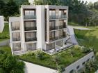 New lux sea view discounted apartment in Tivat at the construction stage