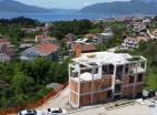 New lux sea view discounted apartment in Tivat at the construction stage