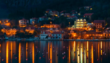 Breathtaking sea view mini-hotel for 7 apartments awaits in Kotor Bay