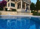 Luxurious 332 m2 villa with pool and sea panorama in Ratac, Bar