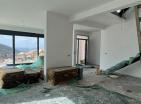 New modern villa with rooftop terrace with great panoramic sea view in Buljarica