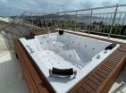 Luxury 144 m2 penthouse in Bar with sea view, sauna and jacuzzi