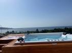 Luxury 144 m2 penthouse in Bar with sea view, sauna and jacuzzi