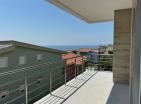 Sea view terrace 75 m2 apartment in Bar with garage