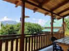 Luxurious new 80m2 house in Kolasin with panoramic mountain view