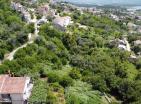 Exclusive 1430m2 land plot overlooking sea in Tivat, Montenegro