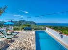 Stunning 241 m2 villa with pool and sea views in Buljarica