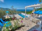 Stunning 241 m2 villa with pool and sea views in Buljarica