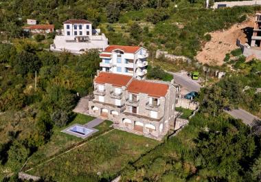 Stunning panoramic sea view 249 m2 house in Blizikuće as mini hotel