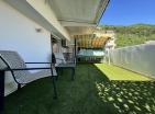 Charming Budva 55 m2 apartment with terrace and mountain views