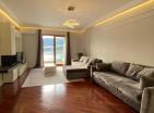 Luxury beachside 107 m2 apartment in Rafailovići with lift on first line