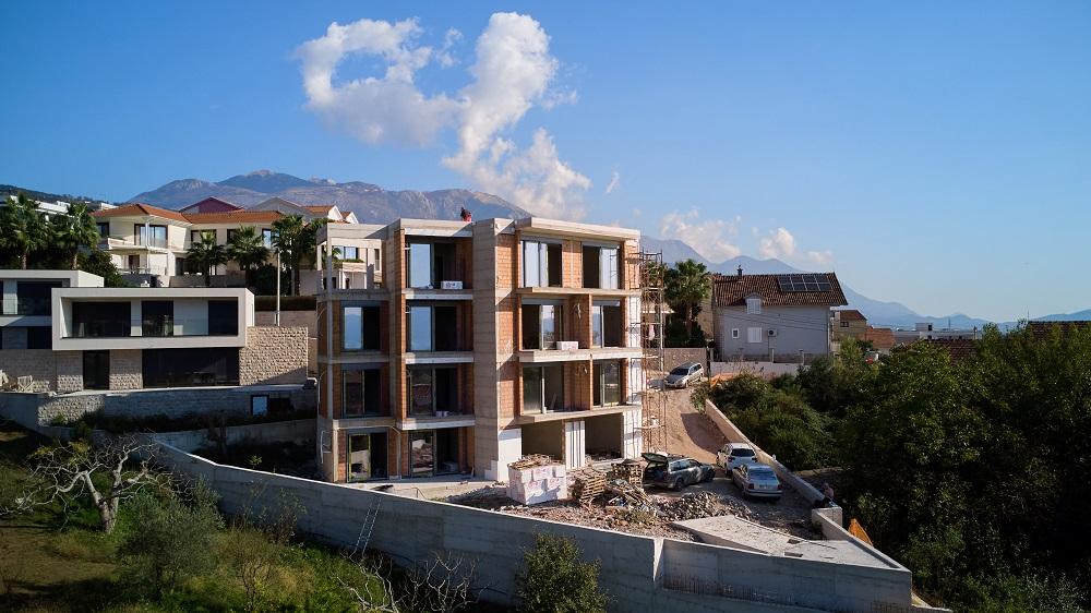 Luxury sea view 72 м2 apartment in Tivat elite complex