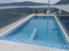 Luxury seaside 165 m2 villa in Tivat with breathtaking views and private beach