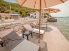 Luxury seaside 165 m2 villa in Tivat with breathtaking views and private beach