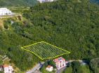 2000 m2 Panoramic sea view land plot above Budva hilltop