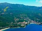 Flat sea view 608 m2 land in Przno for building a villa