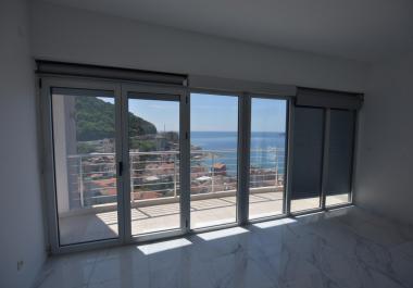 Apartments with a gorgeous panoramic view of the Budva Riviera in Rafailovici